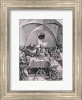 Framed Last Supper from the 'Great Passion'
