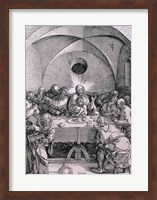 Framed Last Supper from the 'Great Passion'