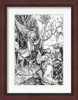 Framed Joachim and the Angel from the 'Life of the Virgin'