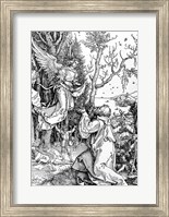 Framed Joachim and the Angel from the 'Life of the Virgin'