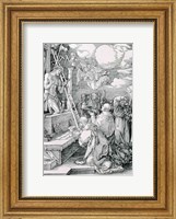 Framed Mass of St. Gregory: Christ appearing as the Man of Sorrows