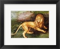 Framed Lion