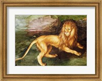 Framed Lion