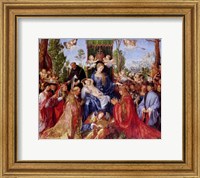 Framed Festival of the Rosary, 1506