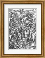 Framed Christ on the cross