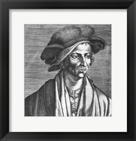 Framed Portrait of Joachim Patinir, 1521