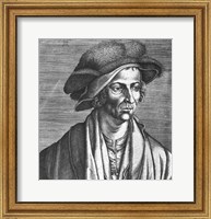 Framed Portrait of Joachim Patinir, 1521