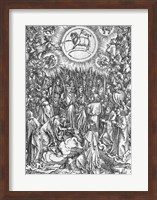 Framed Scene from the Apocalypse, Adoration of the Lamb