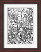 Framed Christ mourned by the Virgin and the female Saints, from 'The Great Passion' series