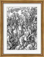 Framed entombment of Christ, from 'The Great Passion'