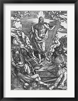 Framed Resurrection, from 'The Great Passion' series, 1510