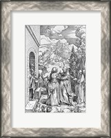 Framed Visitation, from the 'Life of the Virgin' series, c.1503