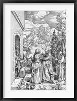 Framed Visitation, from the 'Life of the Virgin' series, c.1503