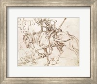 Framed Death Riding, 1505