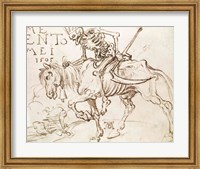 Framed Death Riding, 1505