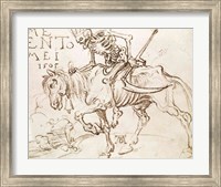 Framed Death Riding, 1505
