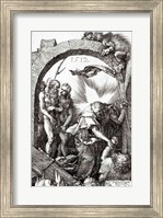 Framed Harrowing of Hell or Christ's descent into Limbo, 1512