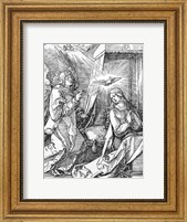 Framed Annunciation from the 'Small Passion' series, 1511