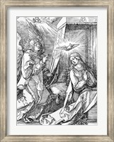 Framed Annunciation from the 'Small Passion' series, 1511