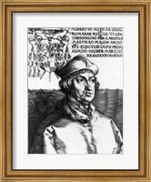 Framed Albrecht of Brandenburg, 1519
