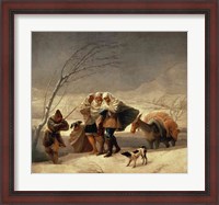 Framed Snowstorm, 1786-87