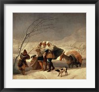 Framed Snowstorm, 1786-87