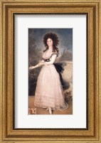 Framed Dona Tadea Arias de Enriquez, 1793-94