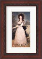 Framed Dona Tadea Arias de Enriquez, 1793-94