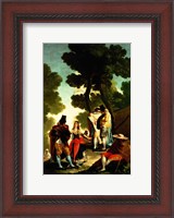 Framed Maja and Gallants, 1777