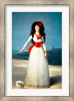 Framed Duchess of Alba, 1795