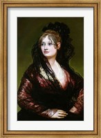 Framed Dona Isabel de Porcel