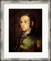 Framed Self Portrait with Glasses