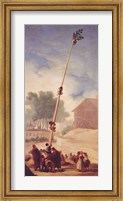 Framed Greasy Pole, 1787