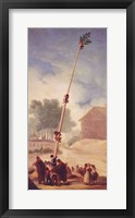 Framed Greasy Pole, 1787
