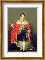 Framed Portrait of Ferdinand VII