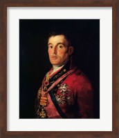 Framed Duke of Wellington