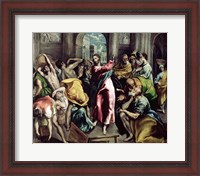 Framed Christ Driving the Traders from the Temple, c.1600