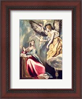 Framed Annunciation