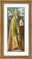 Framed Saint Augustine of Hippo