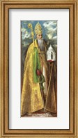 Framed Saint Augustine of Hippo