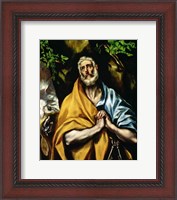 Framed Tears of St Peter
