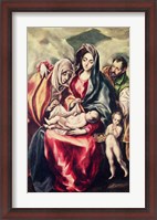 Framed Holy Family
