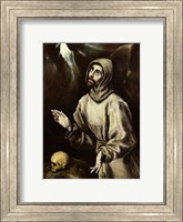 Framed St. Francis of Assisi Receiving the Stigmata