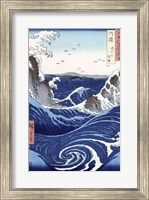 Framed View of the Naruto whirlpools at Awa