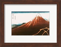 Framed Fuji above the Lightning
