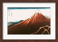 Framed Fuji above the Lightning