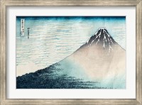 Framed Fuji in Clear Weather