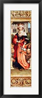 Framed St. Elizabeth of Hungary