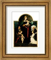 Framed Madonna of the Burgermeister Meyer
