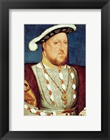 Framed King Henry VIII